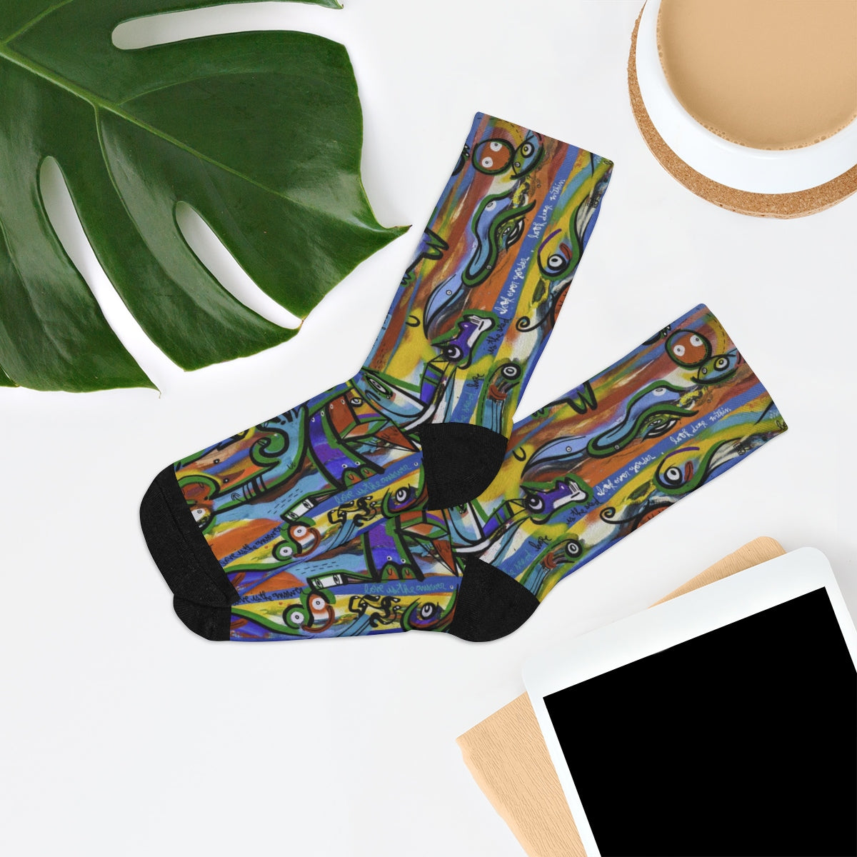 Time is a Circle – Lebo Tribe Socks